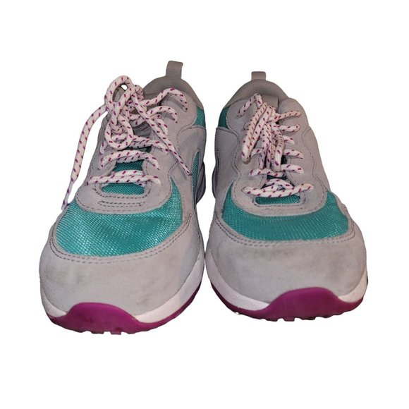 Columbia Kids Pivot Sneakers Youth 7/Women's 8.5 Grey/Teal/Purple - Picture 6 of 11